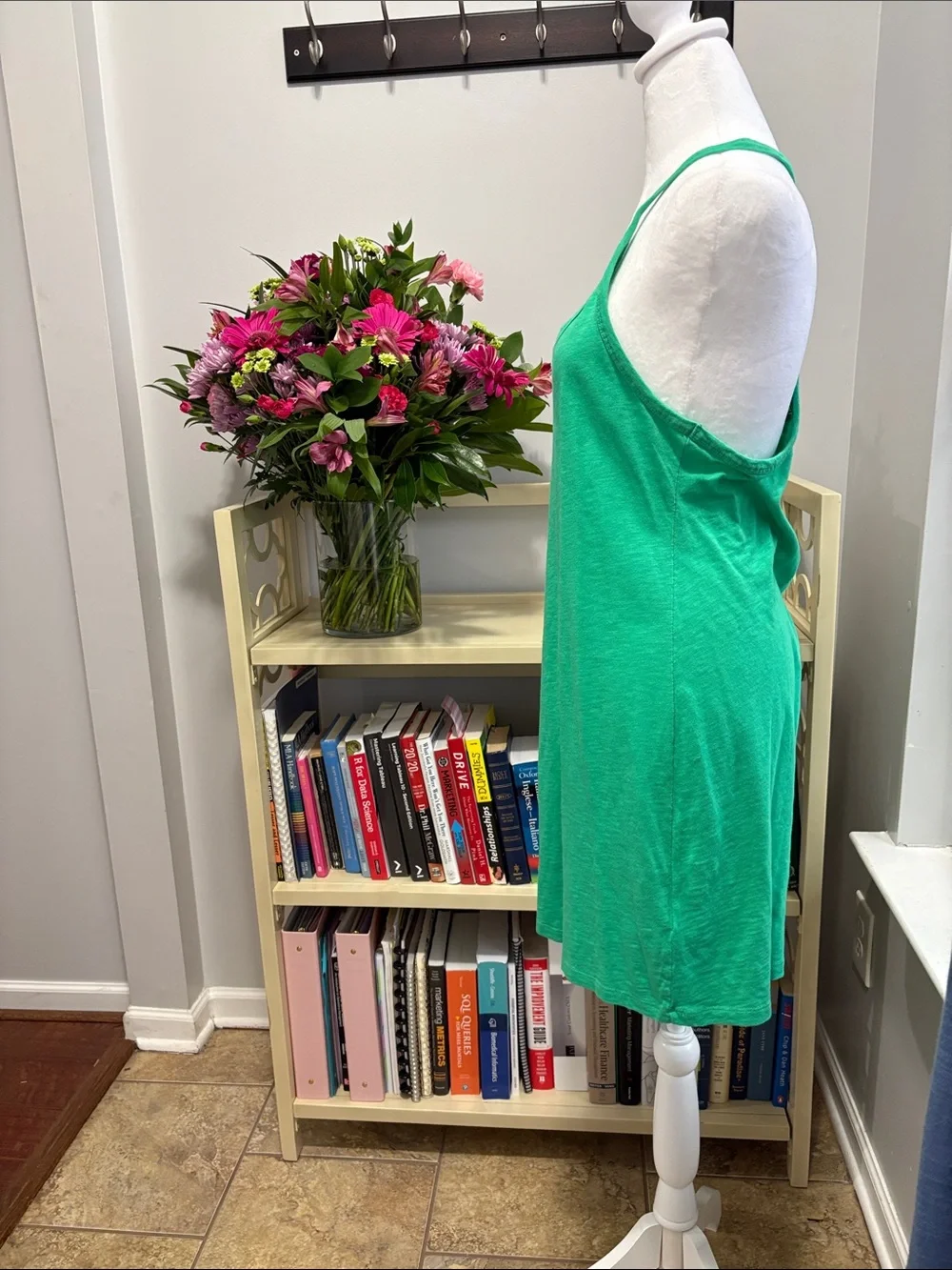 NWOT J. Crew Racerback Tank Dress